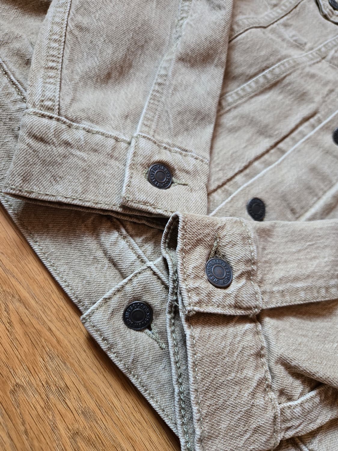 리바이스 트러커 자켓 샌드베이지 자켓 상품이미지5