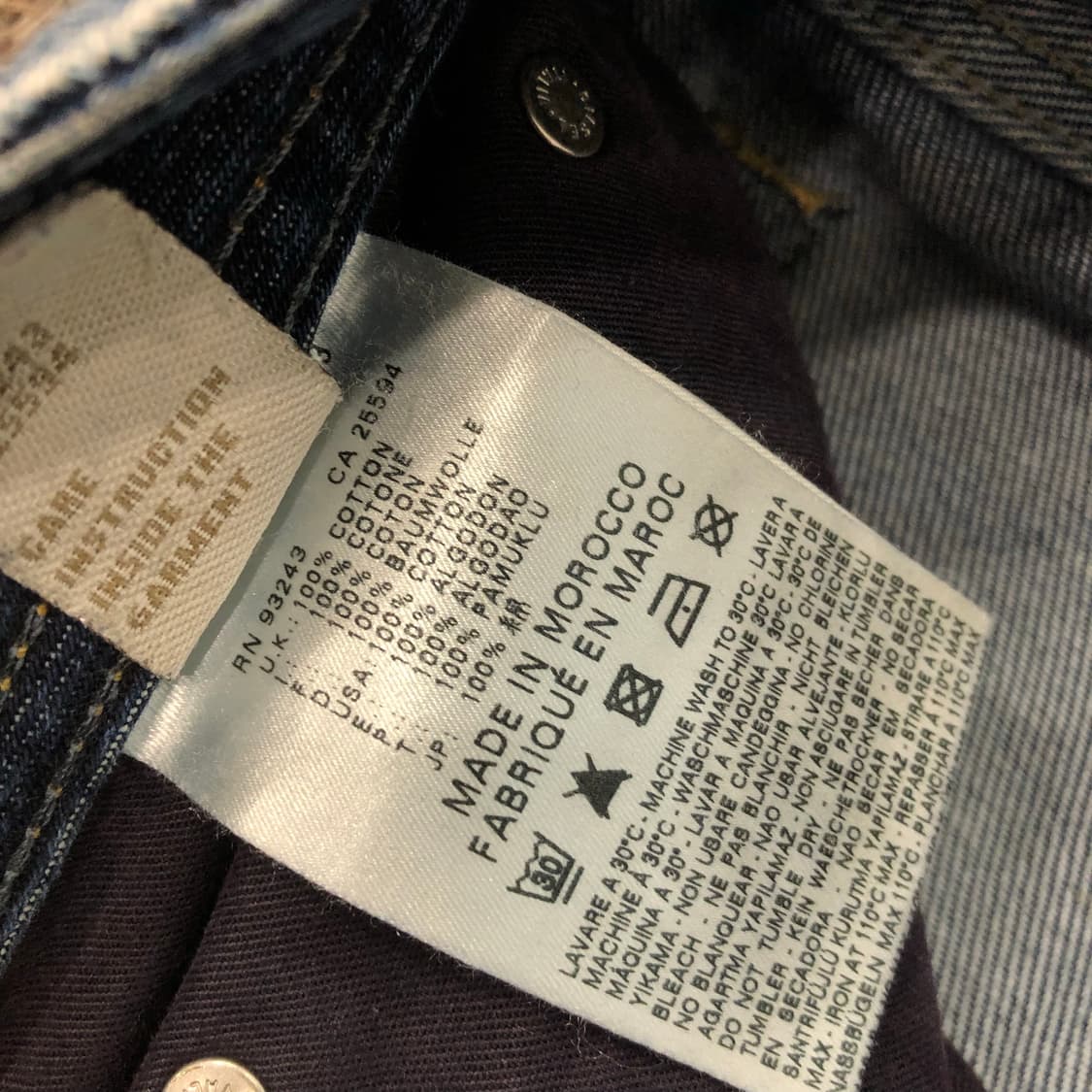 디젤 ZATINY 워싱 디스 부츠컷 데님 팬츠 상품이미지9