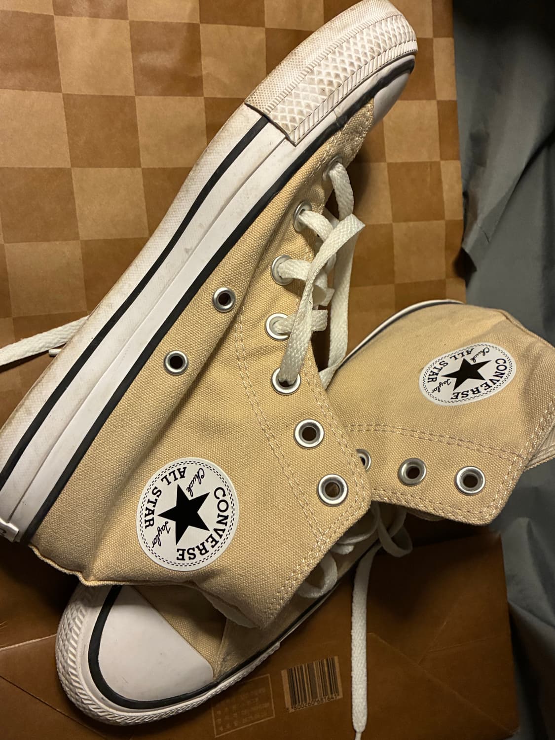 컨버스 올스타 하이 베이지 상품이미지1