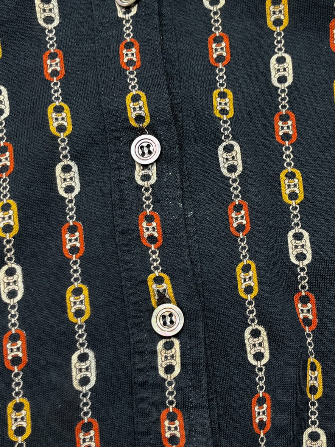 셀린느 80's 트리옹프 체인 로고 셔츠 상품이미지7