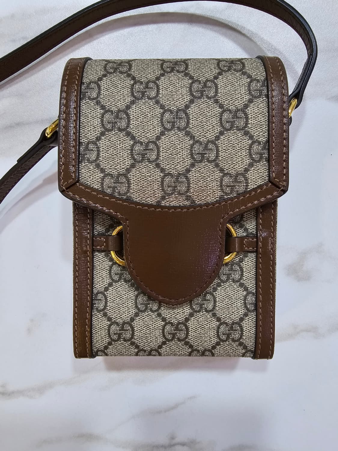 [상태최상급] 구찌 홀스빗 1955 폰홀더 미니 크로스백 상품이미지3