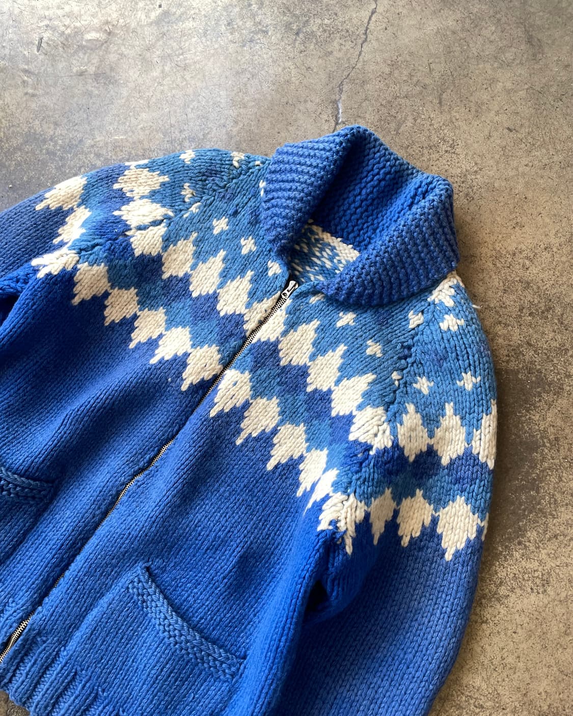 60‘s Canadian ‘Nordic’ Cowichan 캐나다 코위찬 상품이미지10