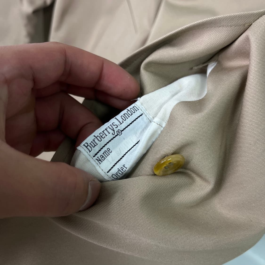 100 버버리 싱글 트렌치 코트 상품이미지5