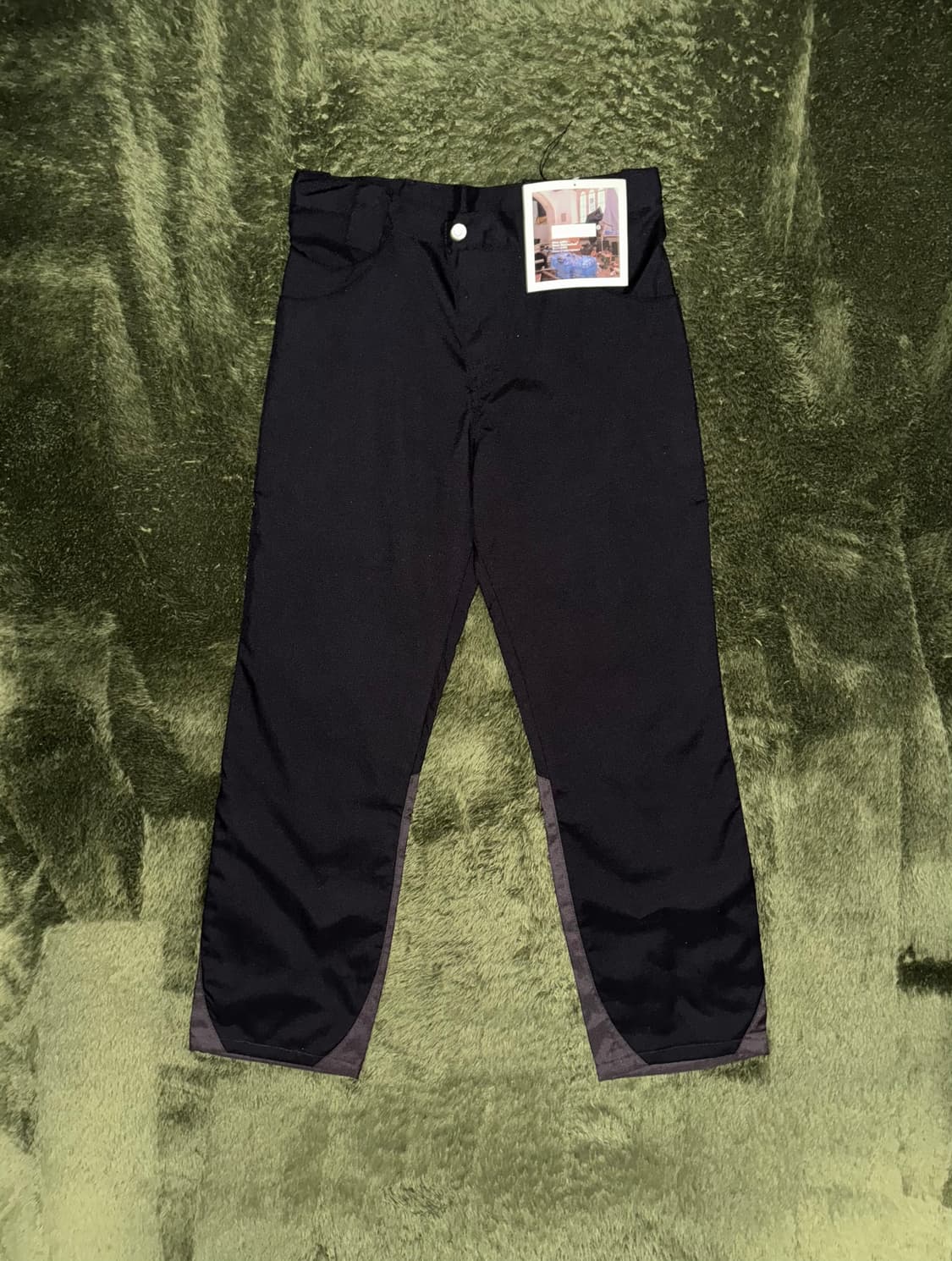 [XL] AFFXWRKS 아픽스 패널 디테일 립스탑 팬츠 블랙 상품이미지1