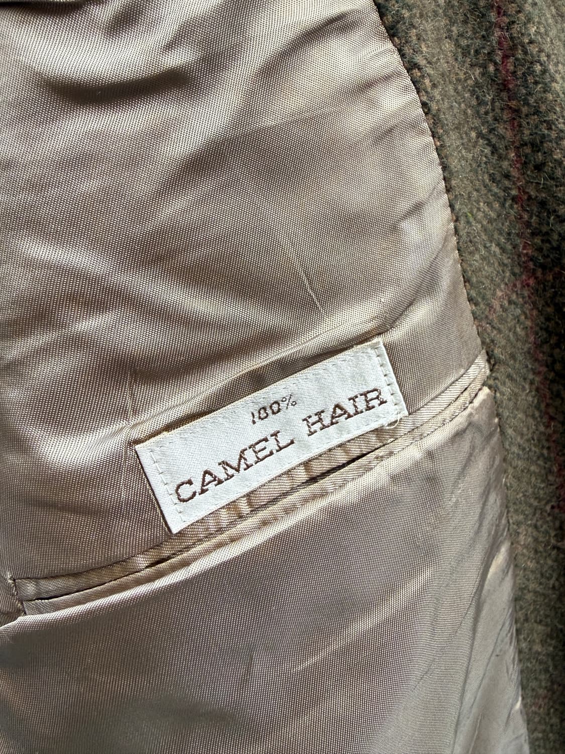 80s 브룩스브라더스 카멜헤어 트위드자켓 상품이미지7