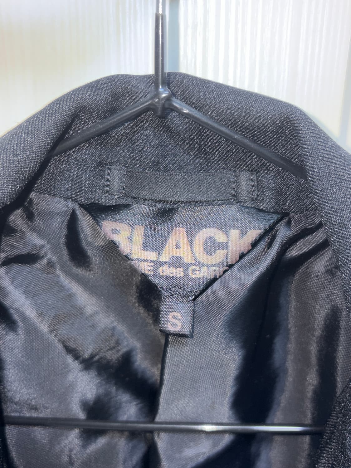 꼼데가르송 블랙 블레이저s 상품이미지4