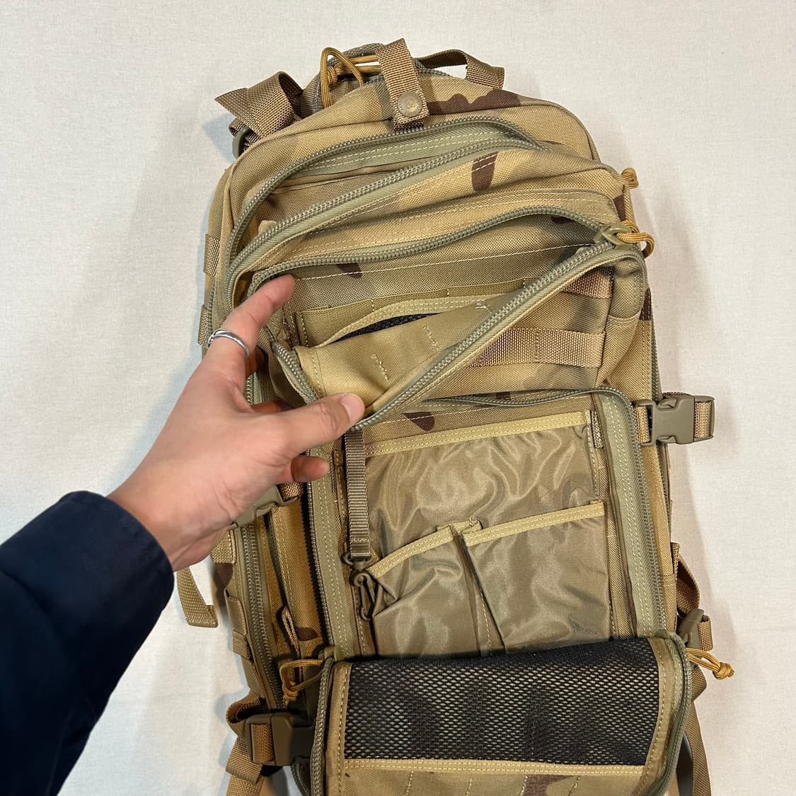 맥포스 슈퍼팔콘 데저트카모 텍티컬 밀리터리 백팩 상품이미지2