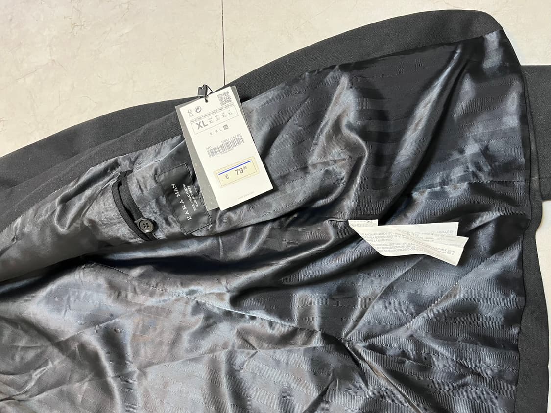 (새상품) 자라 맨 카라리스 자켓 xl 상품이미지5