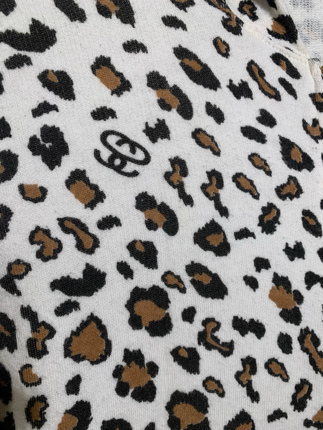 00’s Stussy 스투시 Slink 레오파드 후드집업 상품이미지2