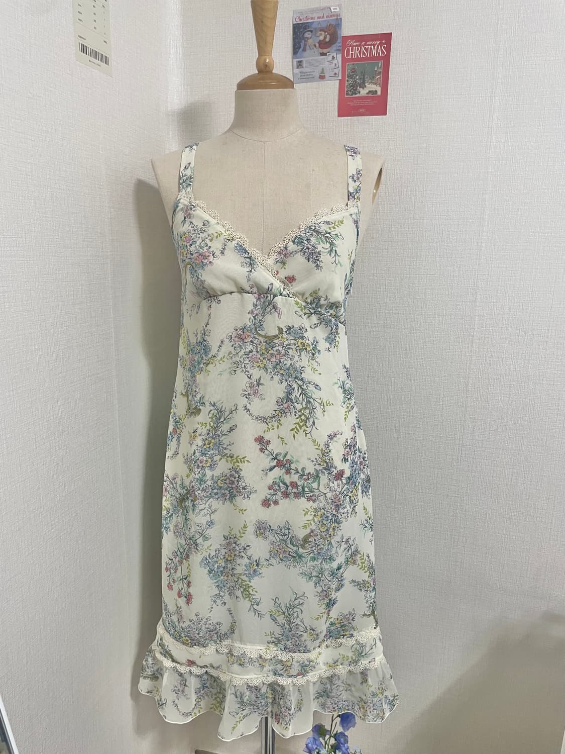 빈티지 미니 나시 원피스 상품이미지1