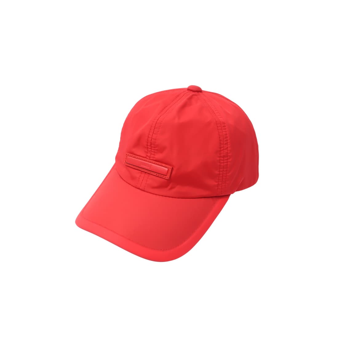 준지 22ss 레드 탭 나일론 캡 상품이미지1