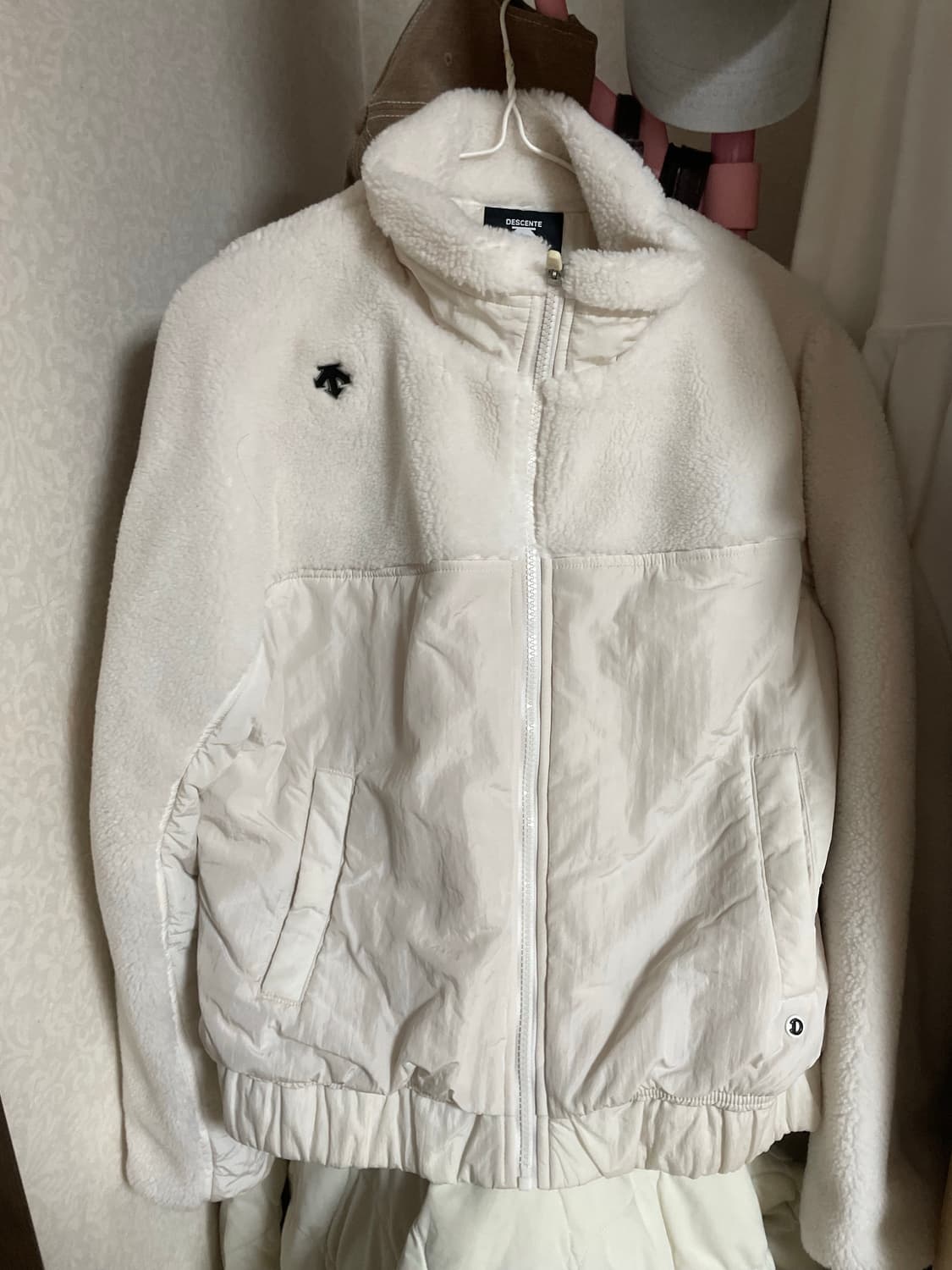 데상트 양털 후리스 자켓 상품이미지1