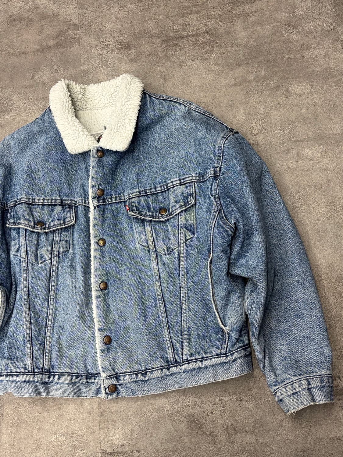 90s 리바이스 쉐르파 트러커 자켓 상품이미지3