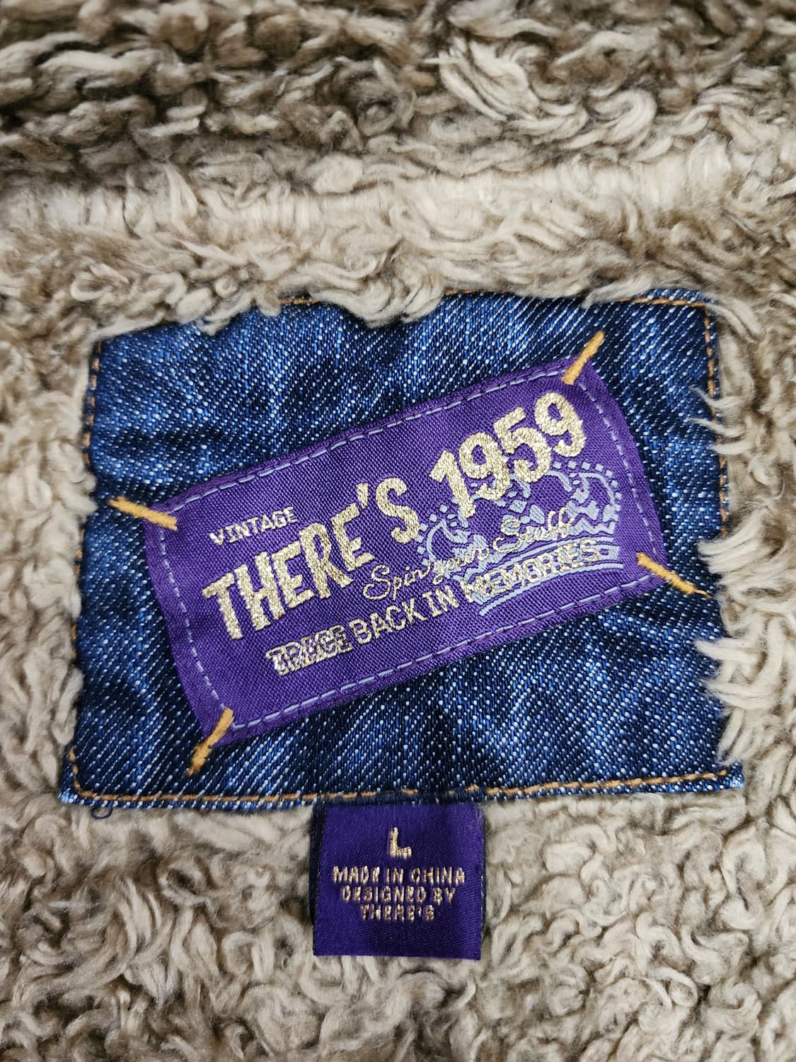 데얼스 빈티지 워싱 쉐르파 데님 자켓 L 상품이미지7