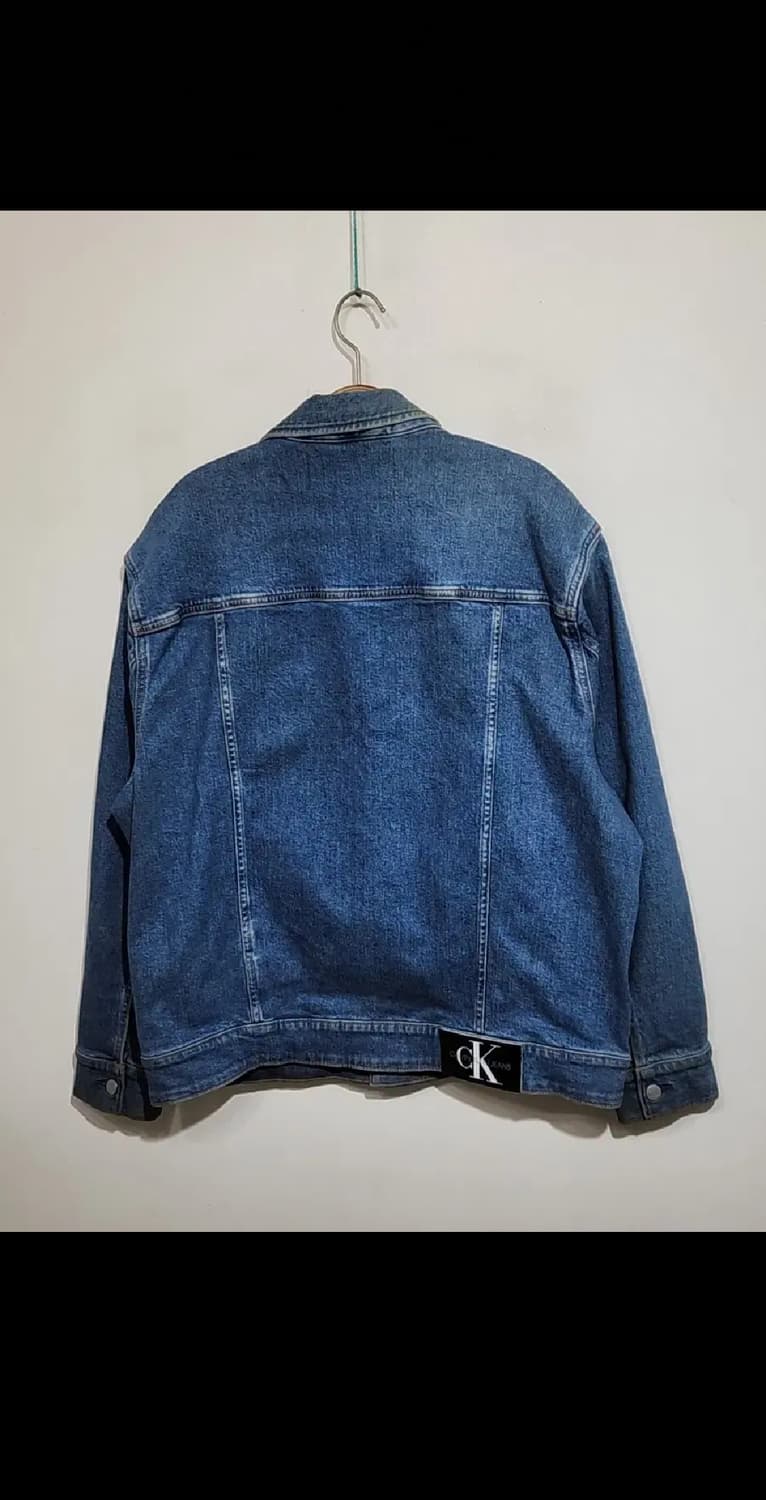 (XL) 캘빈클라인 데님자켓 스판 CK 청자켓 빈티지  상품이미지7
