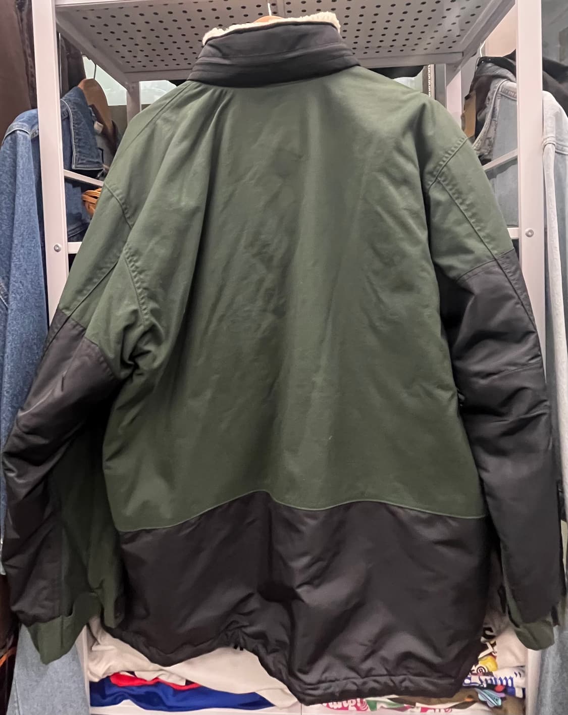 90s 폴로 스포츠 아노락 그린 점퍼 상품이미지5