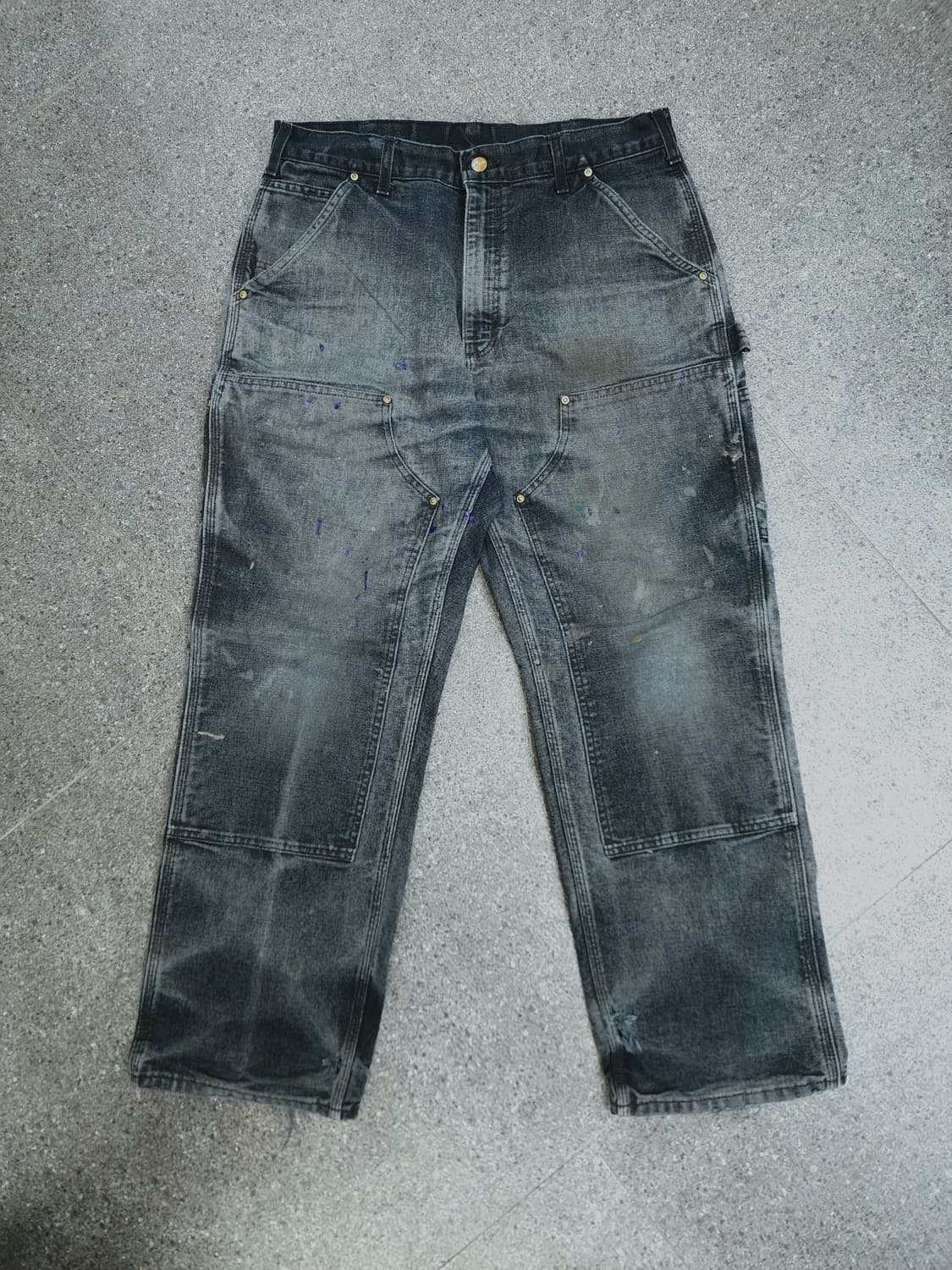 USA MADE 칼하트 더블니 34 X 30 상품이미지1