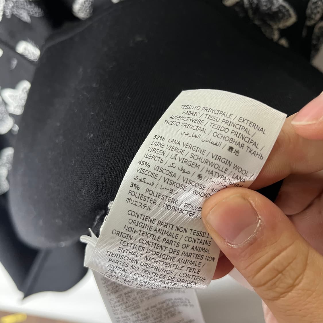 [Ferragamo] 살바토레 페라가모 플로럴 케이프 울 가디건 상품이미지7