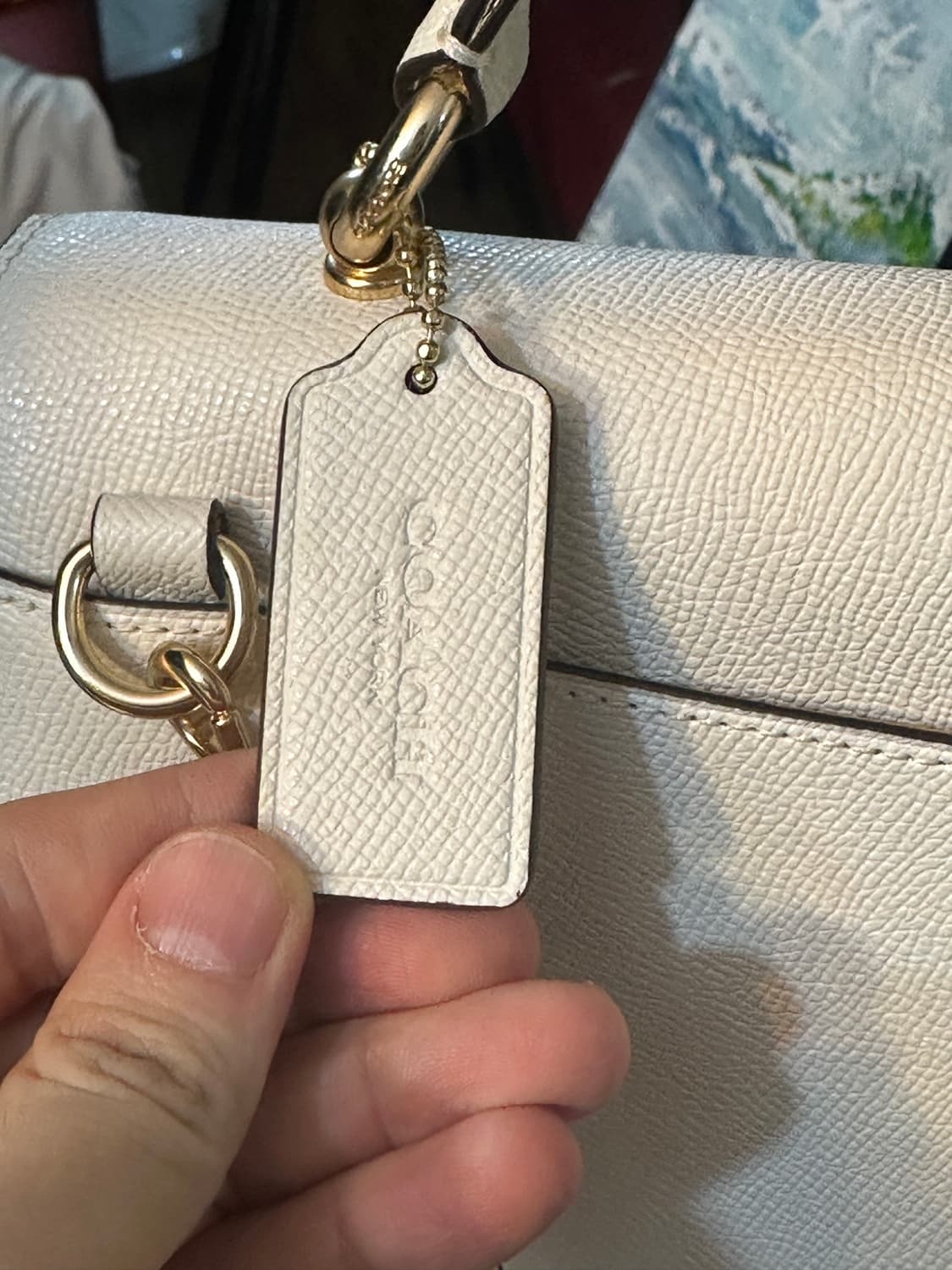 Coach 코치 아이보리 백  상품이미지5