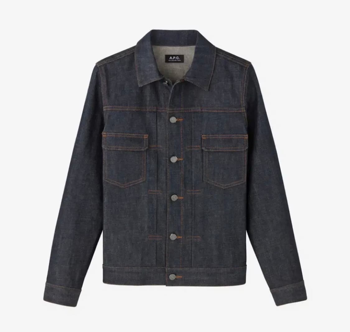 [M]아페쎄 apc 데님 자켓 워크블루 상품이미지1