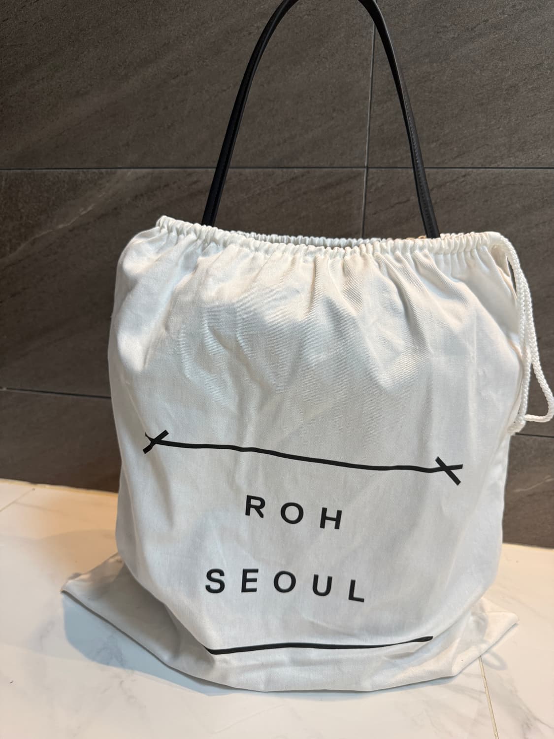Large Mug shoulder bag Black 상품이미지4