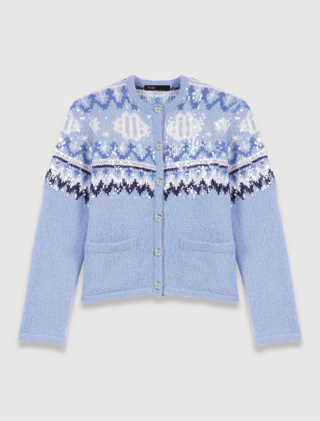 마쥬 클로버 시퀸 가디건(택있 새제품) 상품이미지1