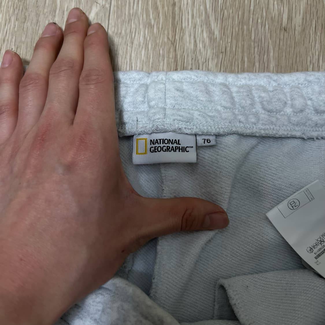 내셔널지오그래픽 로고 와펜 밴딩 조거팬츠 76  상품이미지7