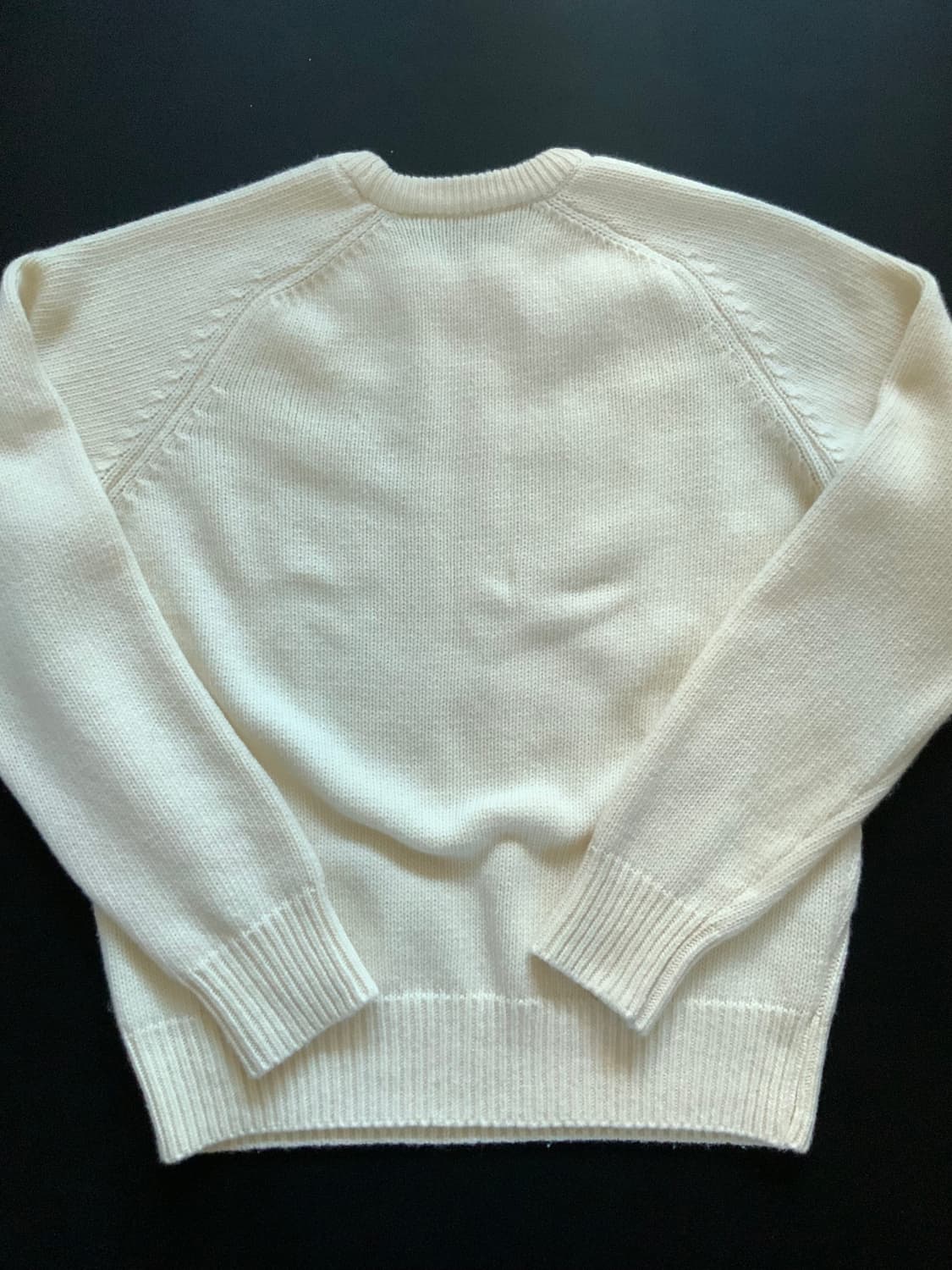 포니테일 Jeannes Boyfriend Sweater (CREAM) 상품이미지4