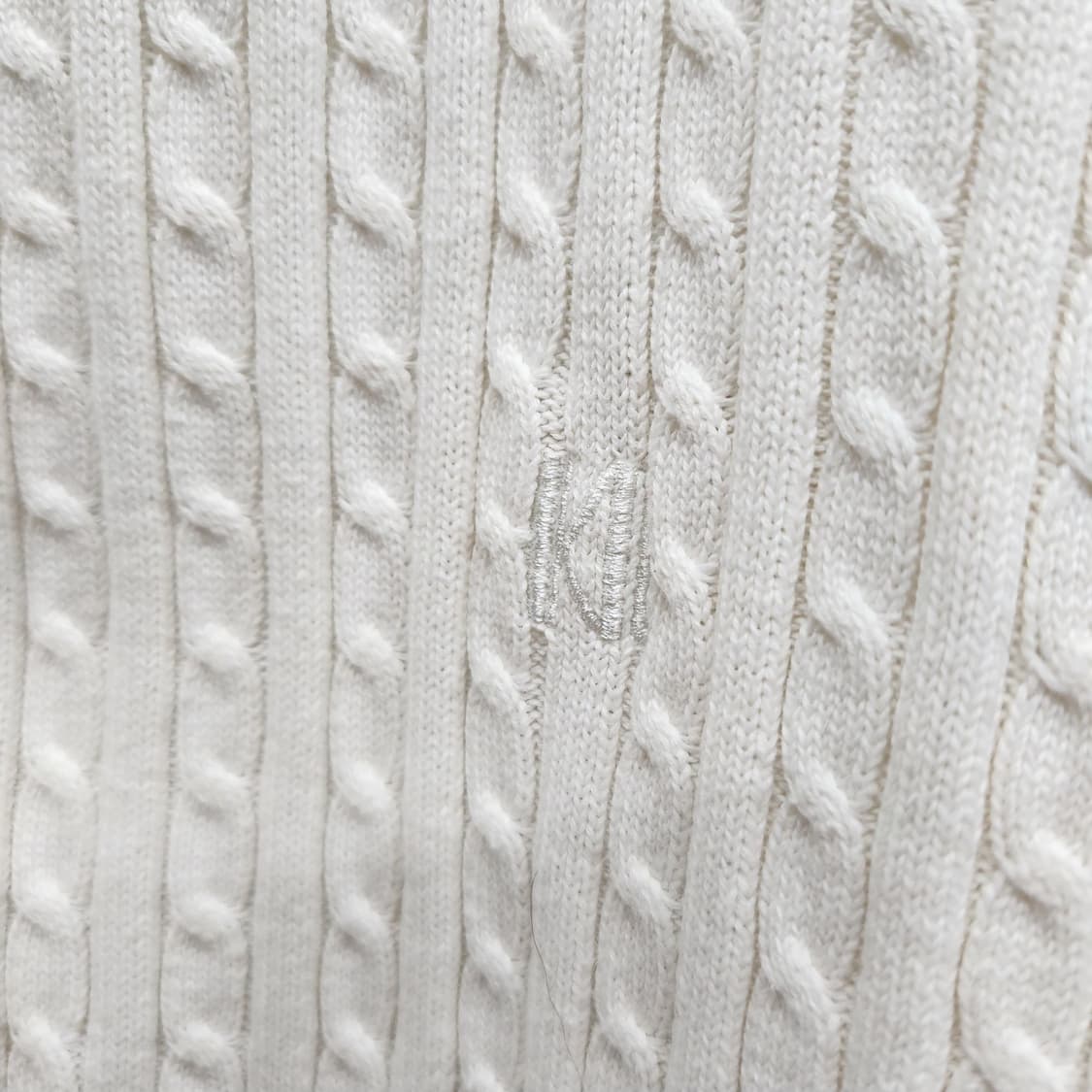 칼 라거펠트 꽈배기 가디건 100(L) 상품이미지4