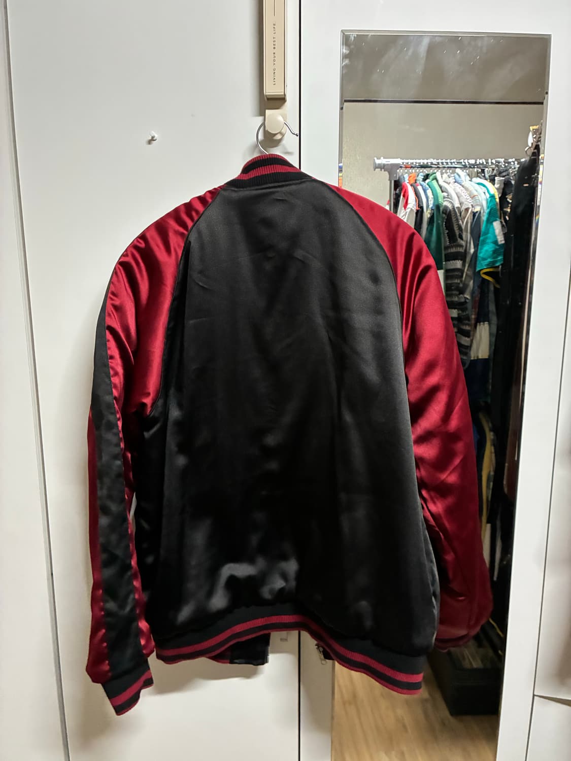 👕 일본판 오리지널 제페니즈 빈티지 리버서블 스카쟌 L/100 상품이미지7