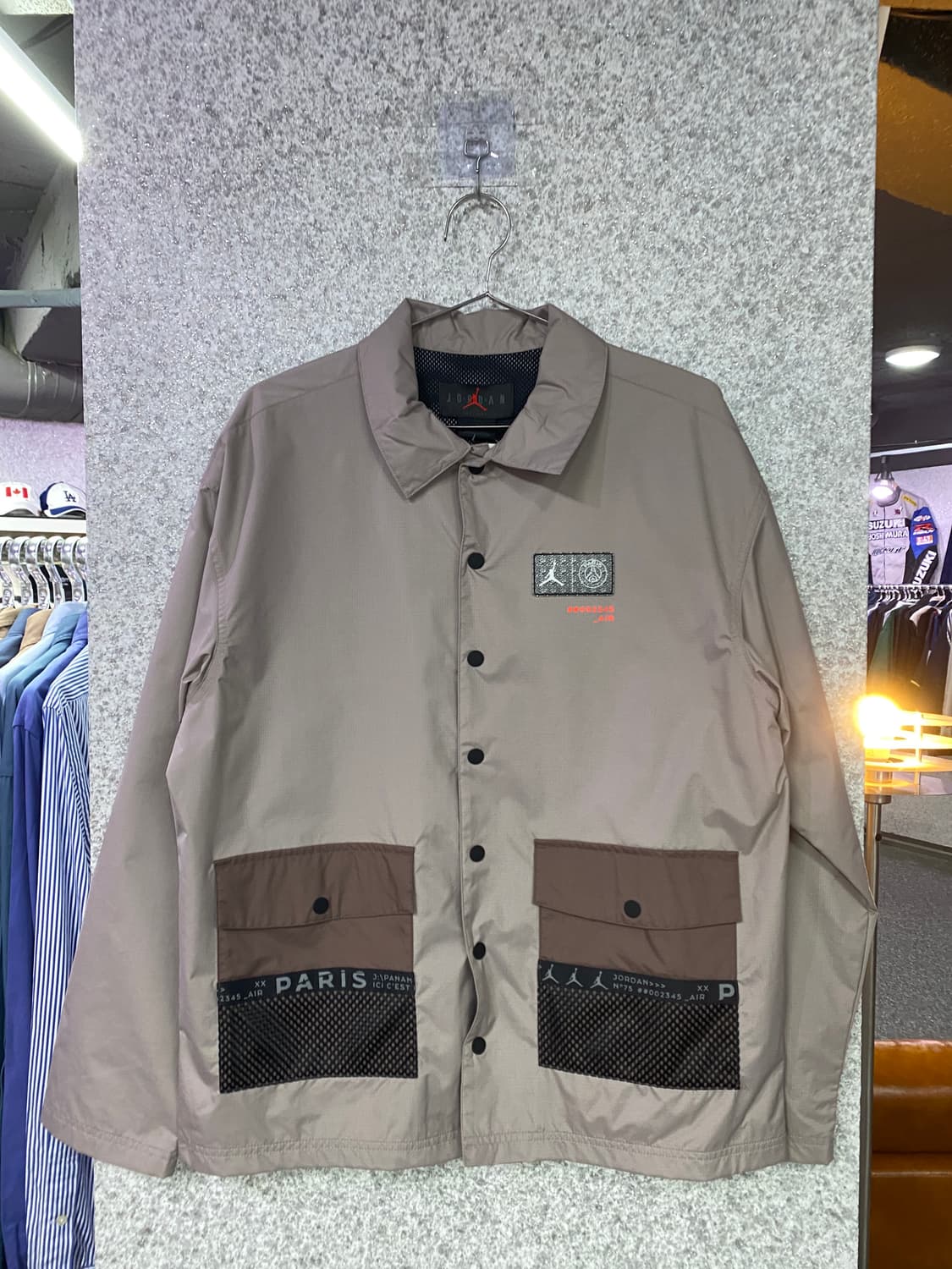 나이키 조던 파리 생제르맹 버튼 자켓 B5006 상품이미지2