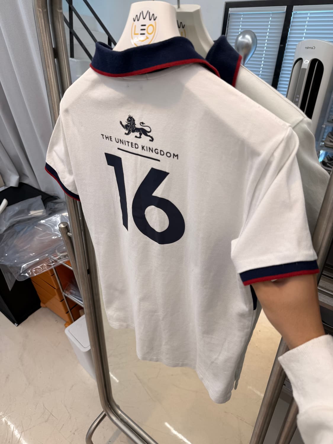 폴로 GBR 영국 박스로고 카라티 치프키프 상품이미지3