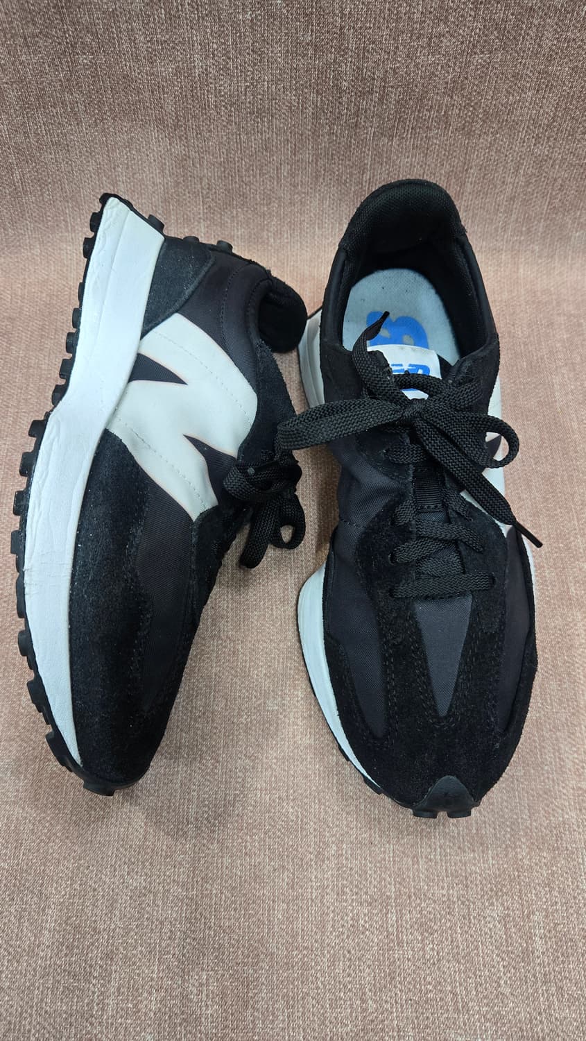 뉴발란스 255mm- 327 블랙 스니커즈 상품이미지1