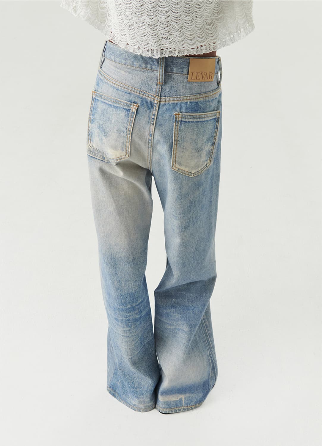 LEVAR Digital-Print Relax Denim - Digita 상품이미지1