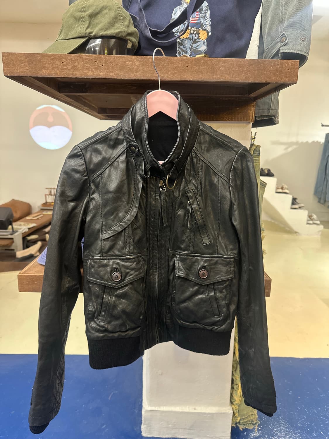 Italy lambskin 양가죽 자켓 상품이미지7