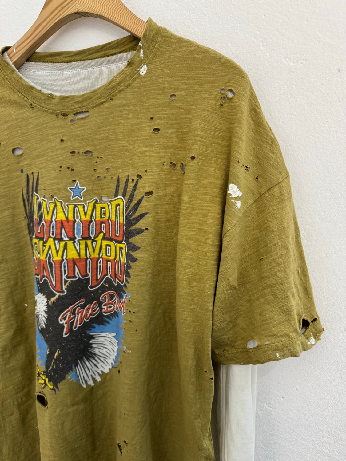 빈티지 커스텀 반팔(레이어드포함) 상품이미지3