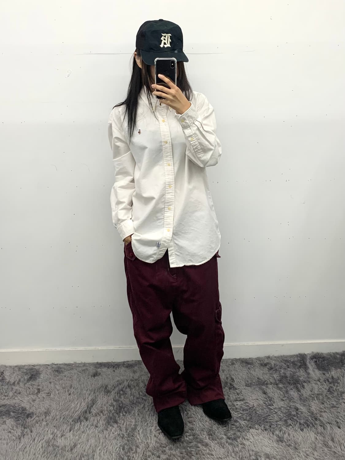 폴로 90년대 화이트 셔츠 (멕시코) 상품이미지3