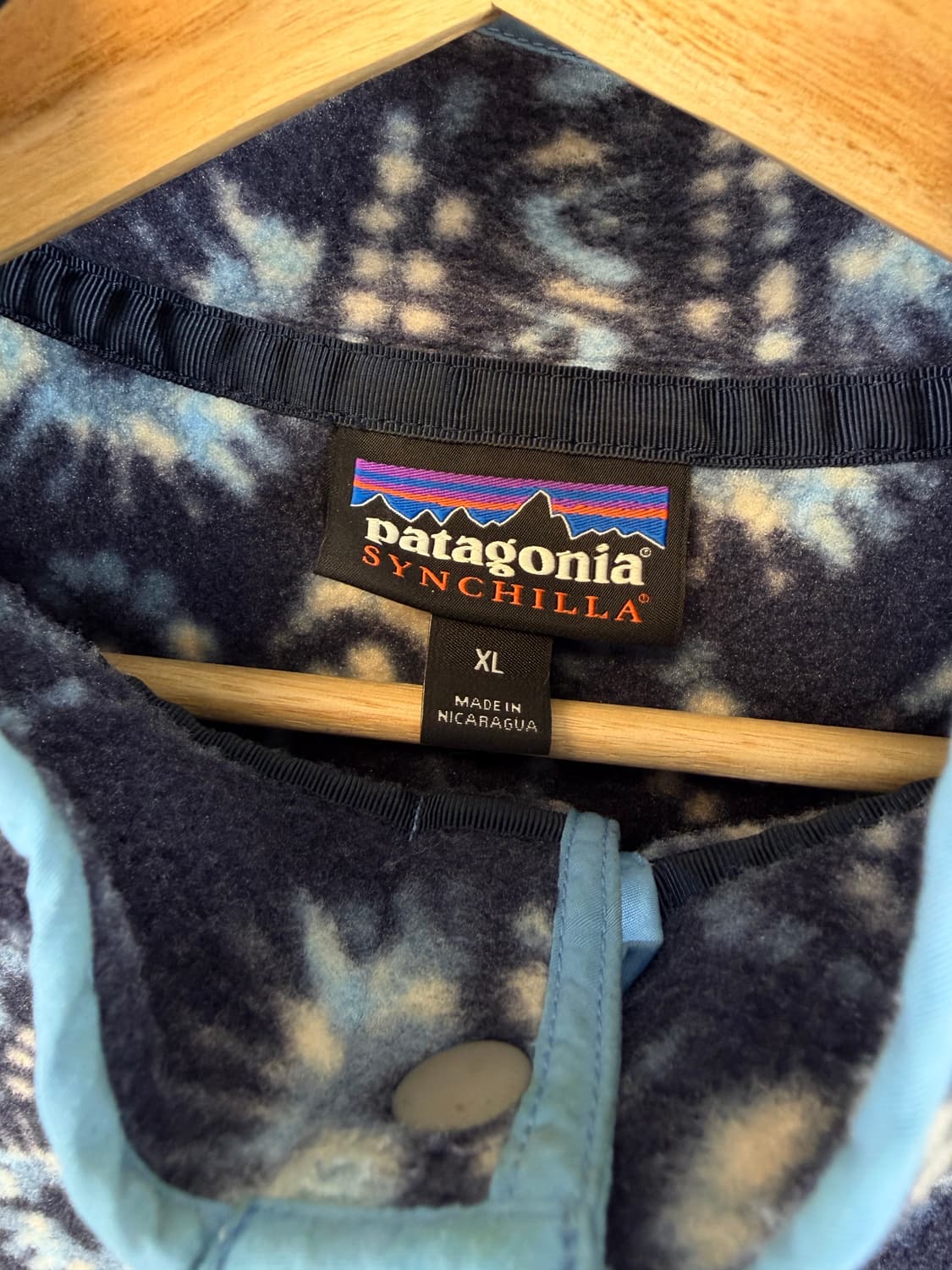 Patagonia]파타고니아 신칠라 아즈텍 네이비 블루 XL 상품이미지3