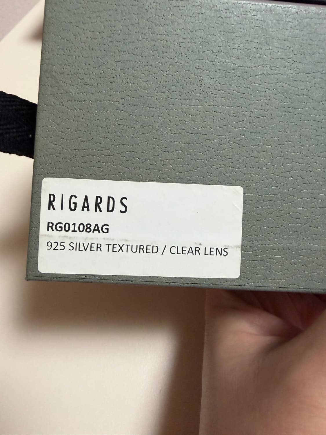 리가드즈 Rigards 스털링 실버 rg0108ag 통실버 안경 상품이미지4