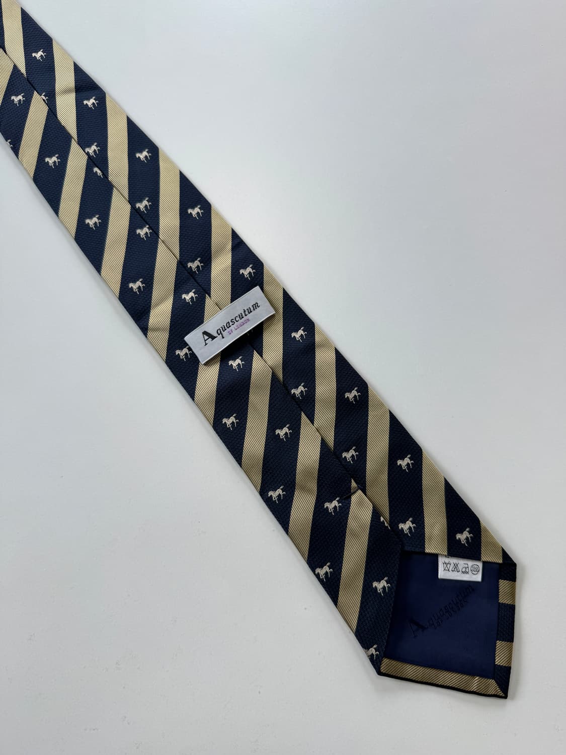 아쿠아스큐텀(Aquascutum) 실크 넥타이 9.5cm 상품이미지3