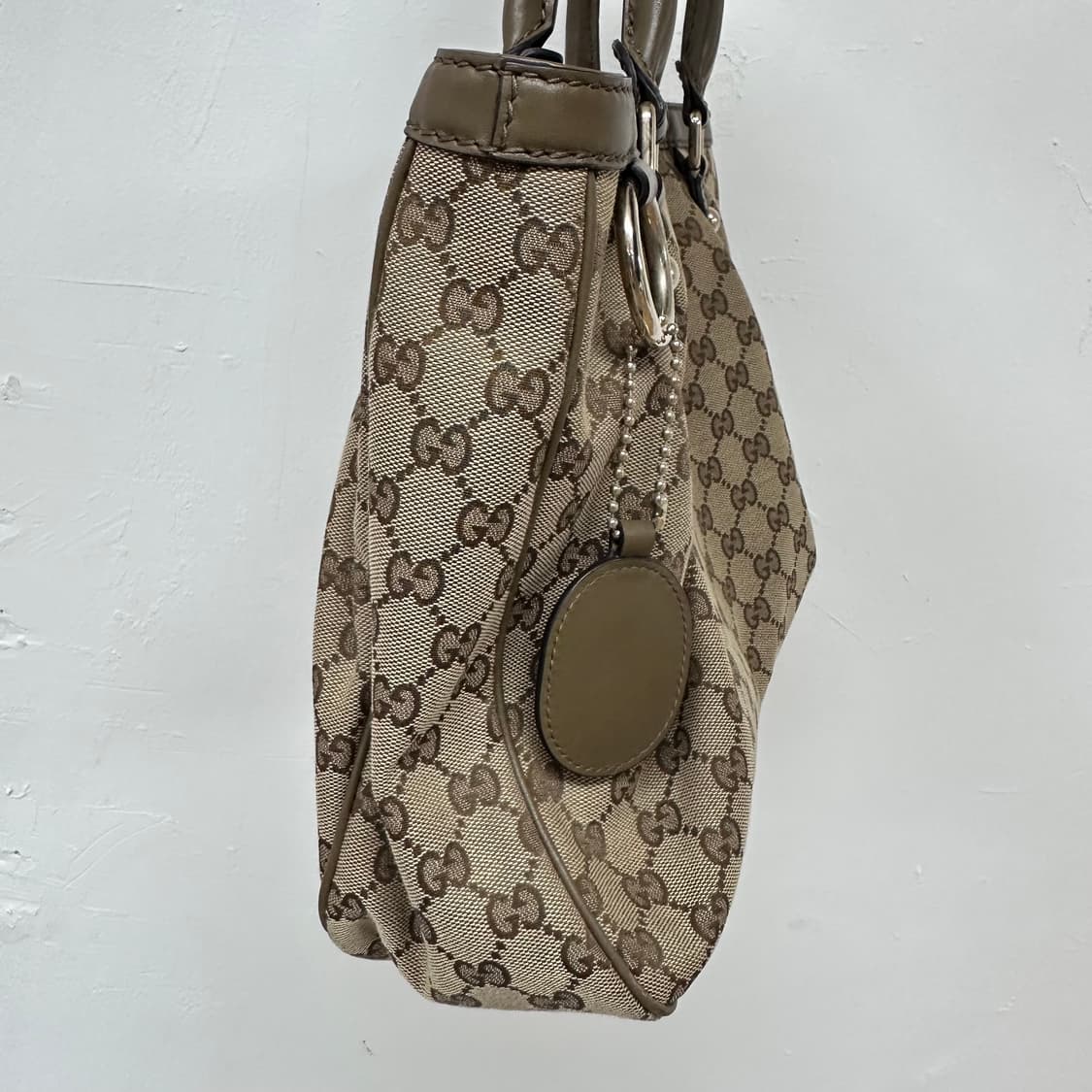 구찌 GUCCI 쟈가드 캔버스 레더 토트백 가방 (정품) 상품이미지4