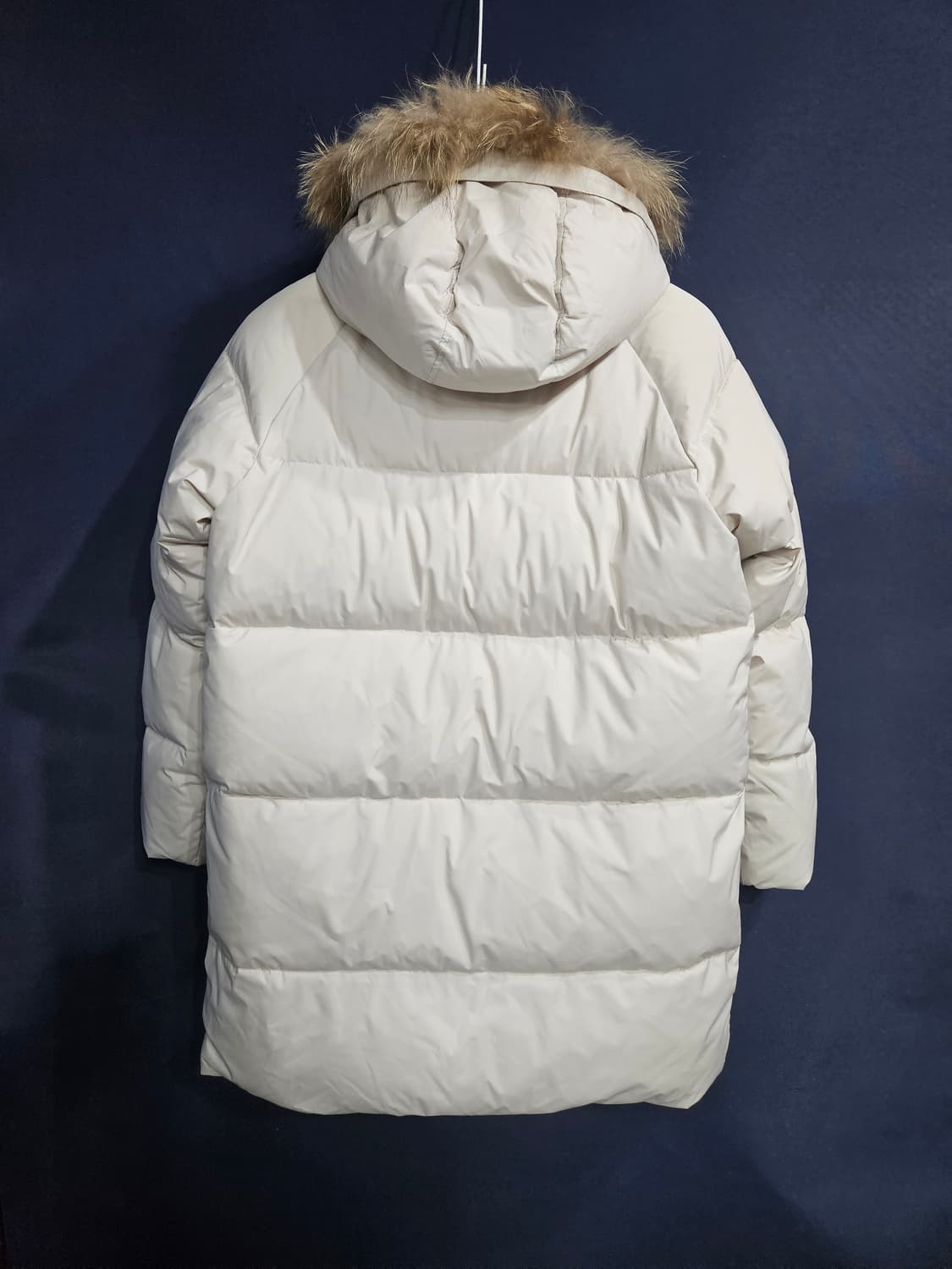 지프 아이보리컬러 남성 95~100 덕다운 패딩  상품이미지2