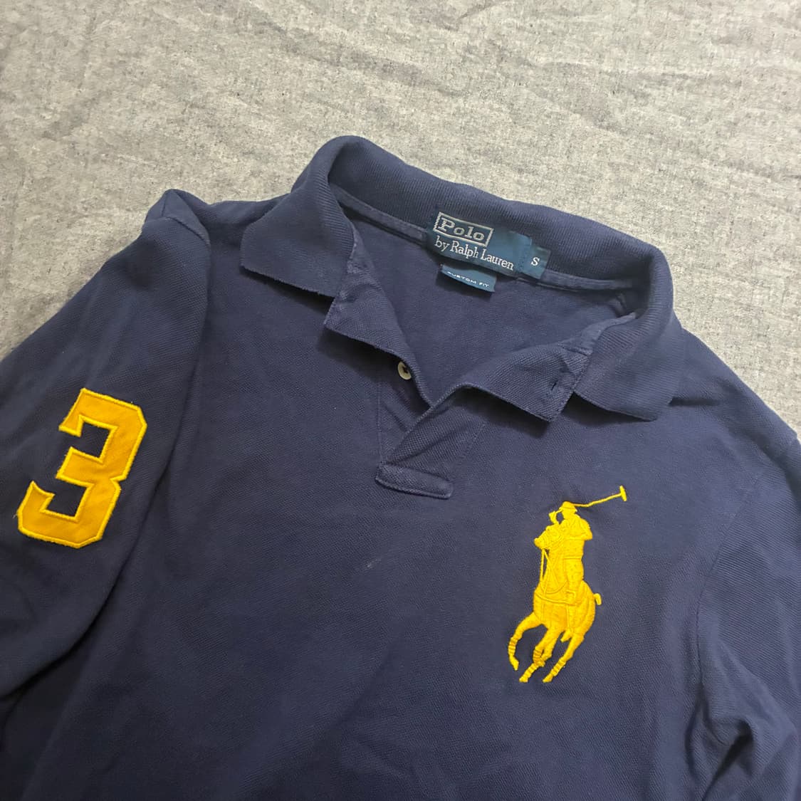 폴로 네이비 빅포니 롱슬리브 s 상품이미지4