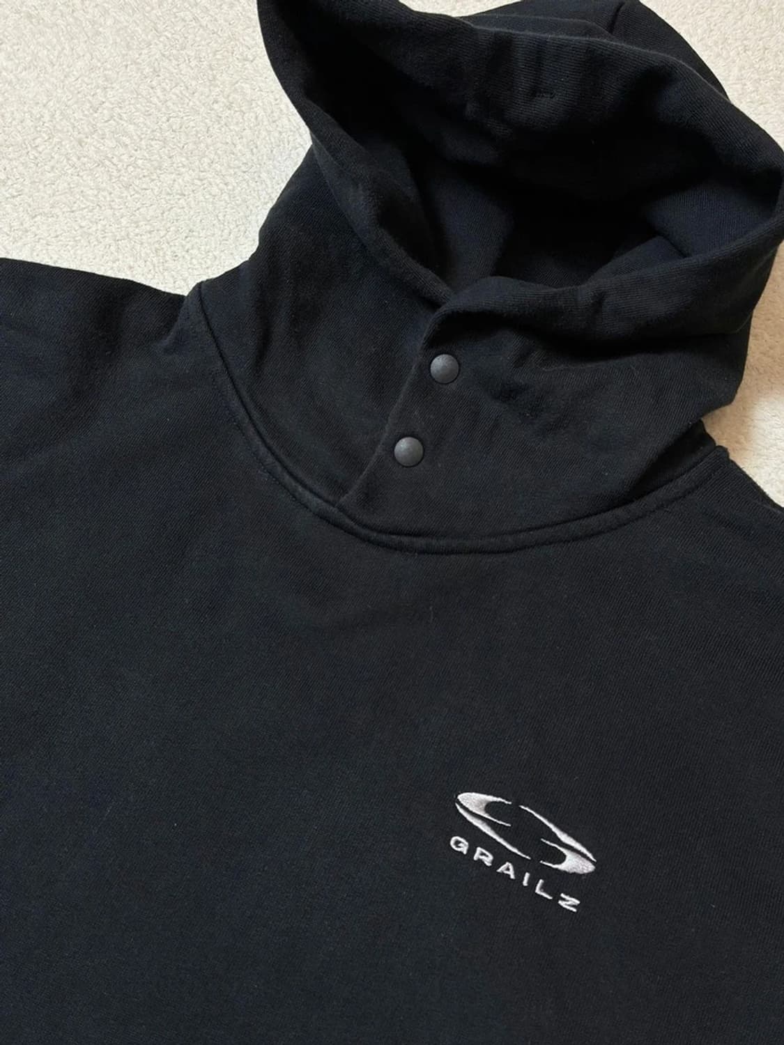 그레일즈 GRAILZ 헤비코튼 로고 자수 후드티 PN7269 상품이미지6