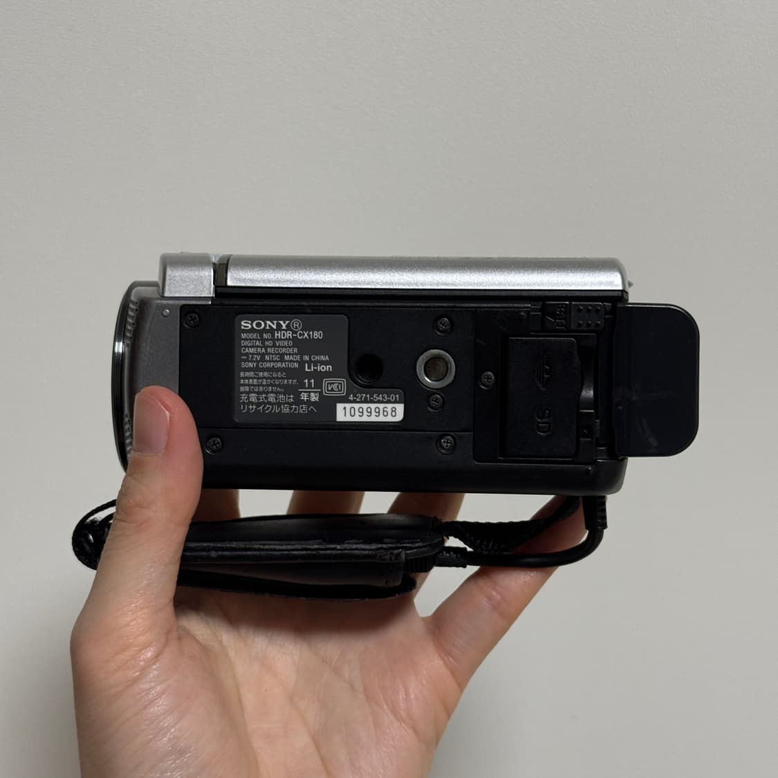 풀구성 SONY HDR-CX180 소니캠코더 핸디캠 빈티지캠코더 디카 상품이미지4