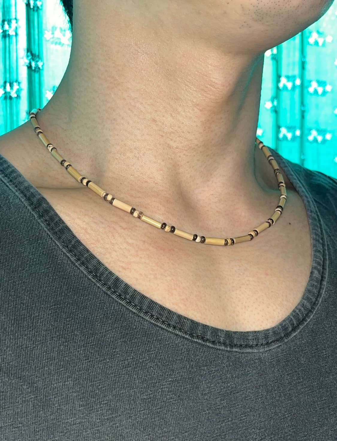 Slim wood 목걸이 상품이미지1