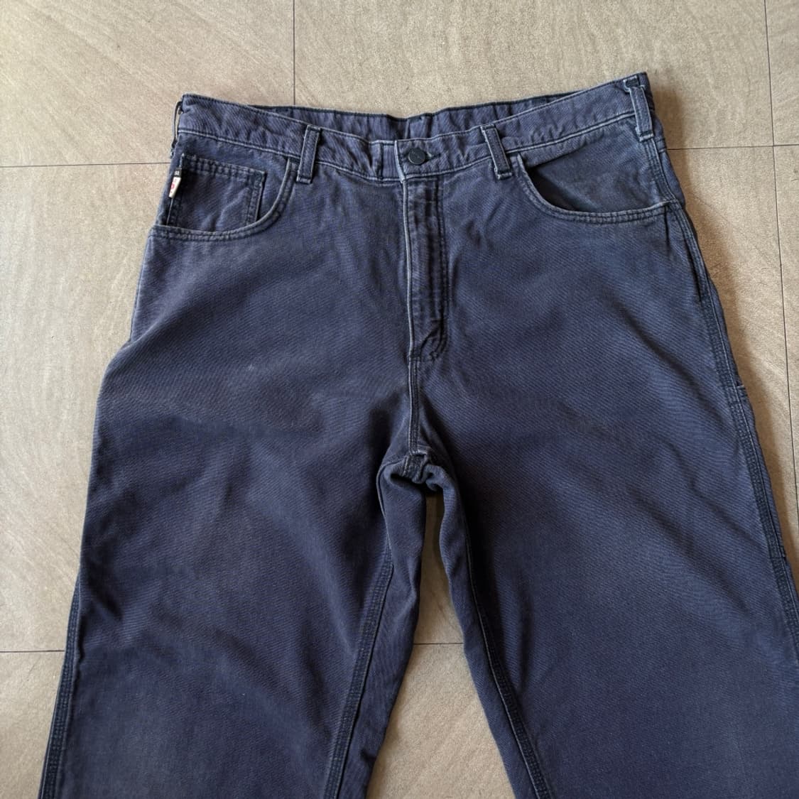 칼하트 오리지널 fr 네이비 카고 팬츠 상품이미지6