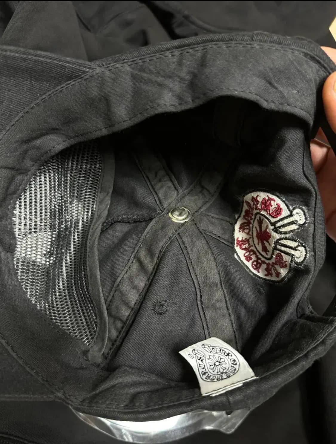 크롬하츠 아카이브 90s 빅크로스 볼캡 미사용 상품이미지4