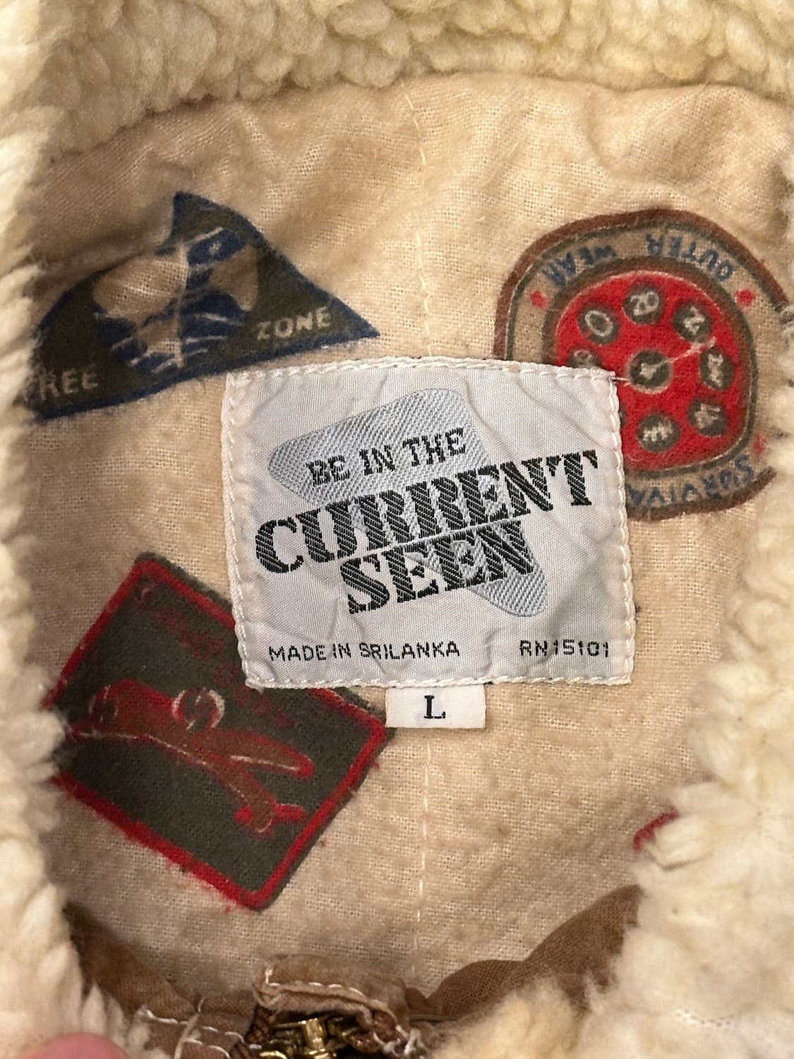 90s Be In The Current Seen  B-3 Bomber L 상품이미지6