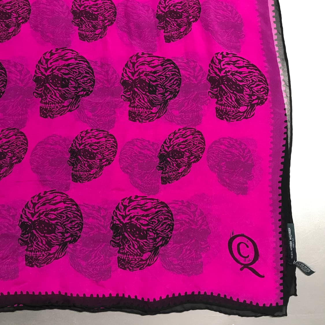 알렉산더맥퀸 실크 스카프 상품이미지3